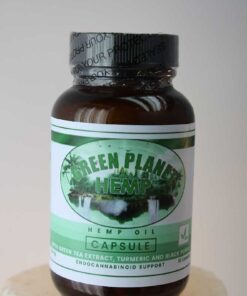 Hemp CBD Oil Turmeric Capsules – 15mg/60ct