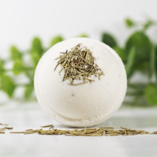 Hemp Bath Bombs Infused with Menthol Peppermint and Eucalyptus