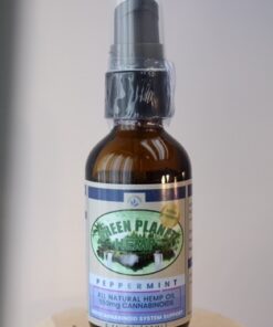 2 oz 550 mg Peppermint Hollistic CBD Oil Tincture